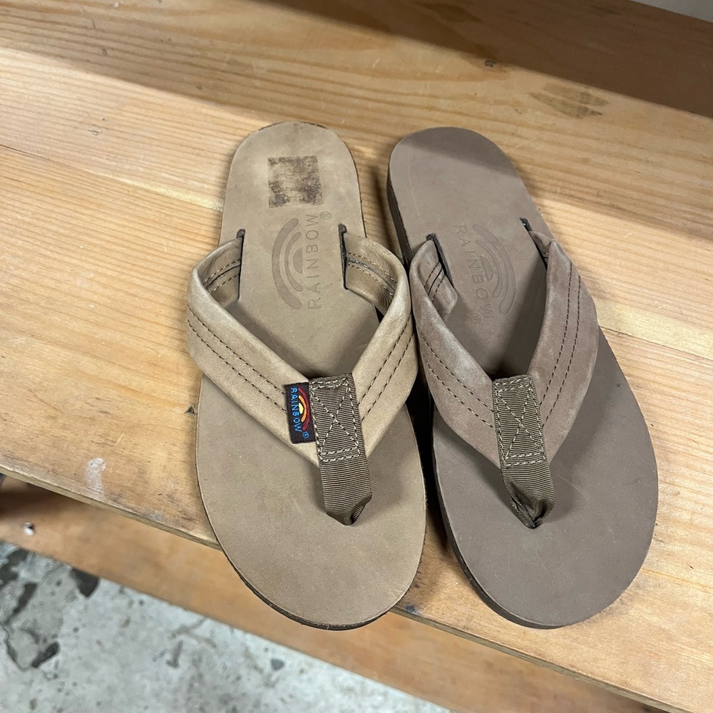 Rainbow single dark brown, women 5.5-6.5, size small